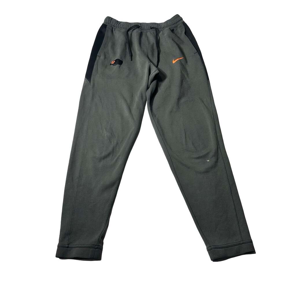 Nike Oklahoma State Cowboys Fleece Jogger Sweatpants Men LT Large Tall Gray NCAA
